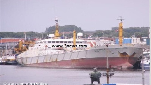 Atlantic Princess was attacked by the pirates south of Tema