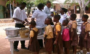 School feeding programme - File photo