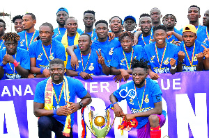 Accra Hearts of Oak won the Ghana Premier League