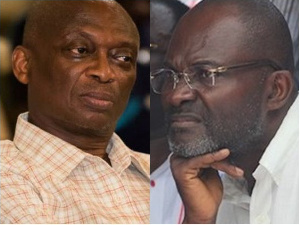 Kweku Baako and Kennedy Agyapong