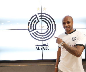 Al Sadd forward Andre Ayew