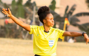 Ghanaian Referee, Joyce Obenewa Appiah