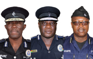 L - R: Akuffo Dampare, Tetteh Yohunu and Kofi Boakye