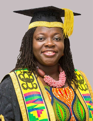 Prof. Nana Aba Appiah Amfo is the Ag. Vice-Chancellor of the University of Ghana