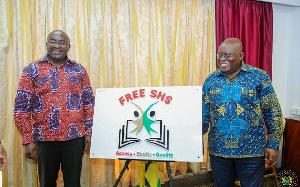 President and Vice President of Ghana, Bawumia and Nana Addo