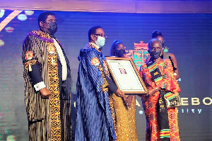 Ajoa Yeboah-Afari received ‘Millennium Excellence Award for Journalism and Media Personality’