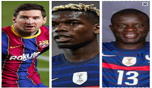 Some of the names Ghanaian football fans want to win Ballon D’or award