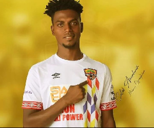 Hearts of Oak defender Caleb Amankwah