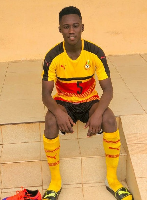 Ghanaian teenager Eugene Adjei Frimpong