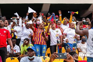 Hearts of Oak fans celebrate GPL win