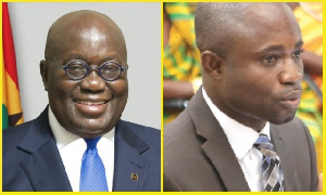 President Nana Addo Dankwa Akufo-Addo and Kwabena Mintah Akandoh