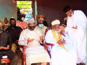 Alhaji Dr Mahammudu Bawumia and Sheikh Dr Osman Nuhu Sharubutu