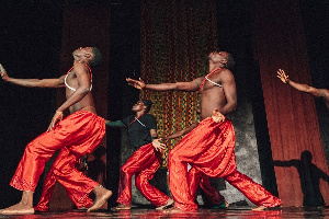 Dancers from Noyam Dance Institute in action