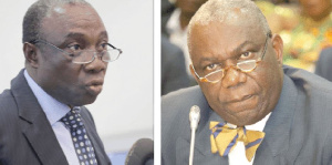 Dr Kwabena Donkor and Boakye Agyarko