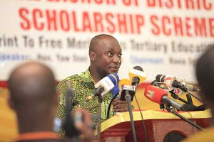 Kingsley Agyemang is the Registrar of the Scholarship Secretariat