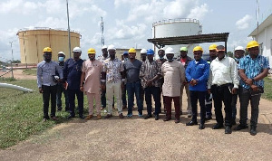 Mr. Edwin Provencal, MD of BOST and others in a group photograph