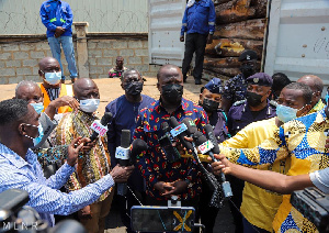 Minister for Lands and Natural Resources, Samuel A. Jinapor