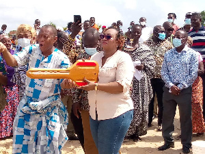 Hawa Koomson going to 'lock' the sea with a key