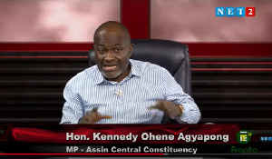 Kennedy Ohene Agyapong is Assin Central Member of Parliament