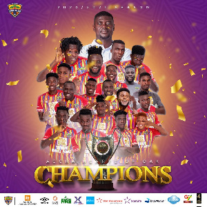 Hearts of Oak has won the Ghana Premier League