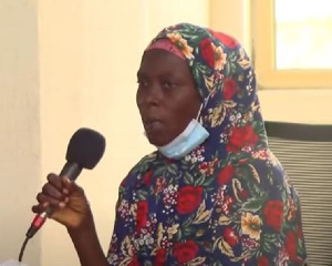 Sahadatu Hudu is the wife of the late social activist Ibrahim Mohammed