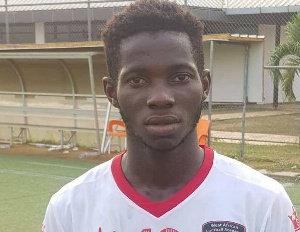 WAFA forward, Augustine Boakye