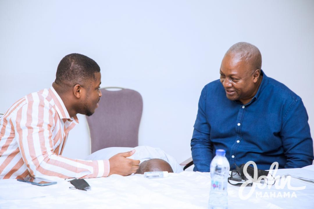 Mahama opens NDC communicators retreat in Ho