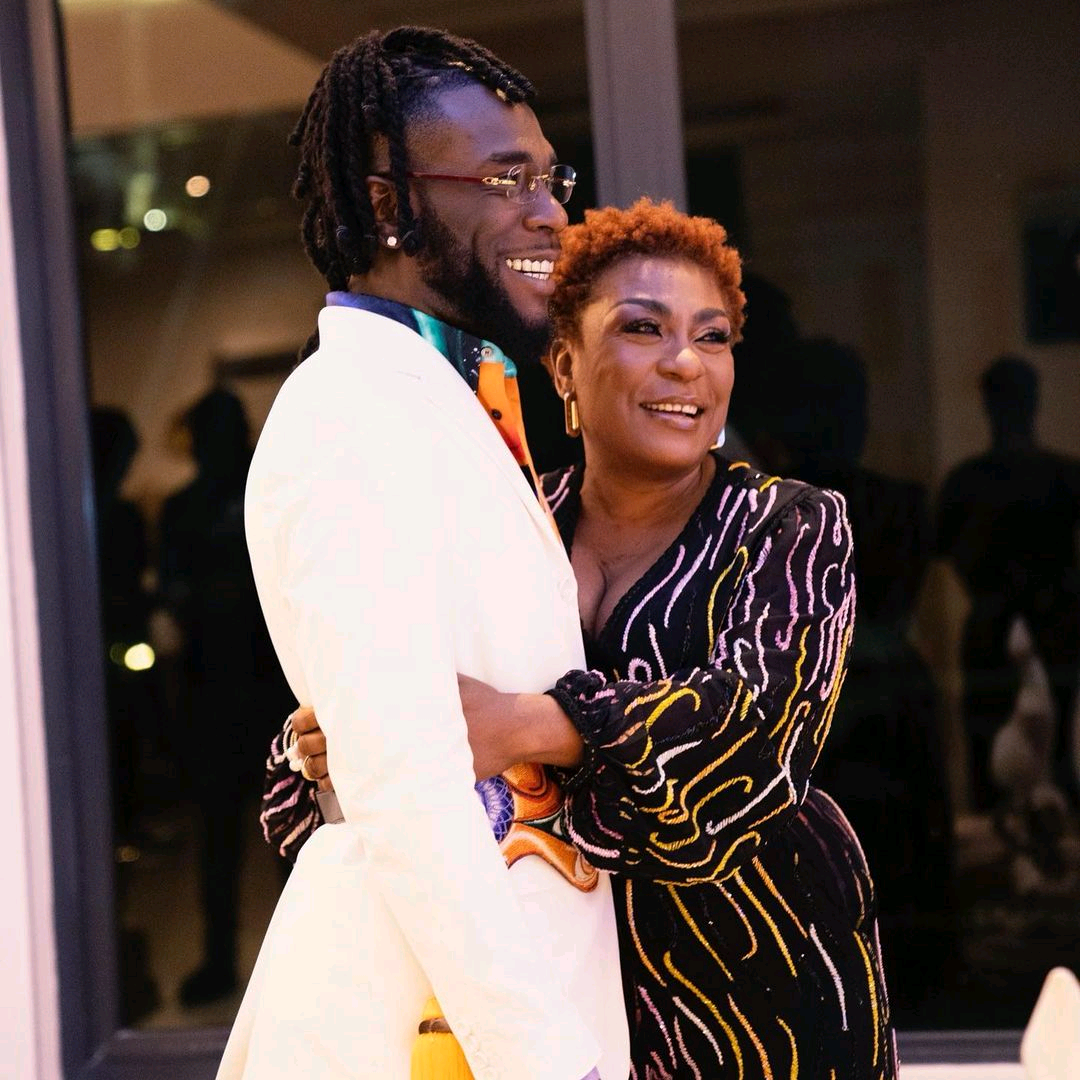 Burna Boy's Mum, Bose Ogulu Celebrates Him As He Clocks 30