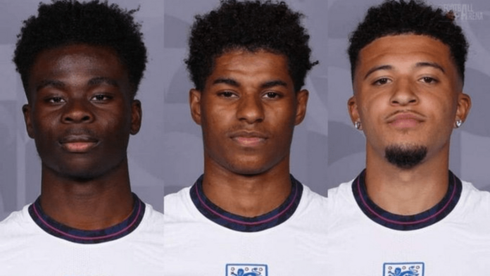 Saka, Rashford and Sancho