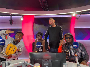 The Ghanaians made an appearance on the Tim Westwood show