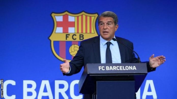 Barcelona president Laporta claims he was lied to by predecessor Josep Maria Bartomeu