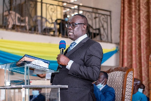 Reverend Obed Anderson Asiedu was inducted into office as the Regional Superintendent of AoG