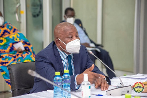 Under fire Health Minister, Kwaku Agyeman-Manu