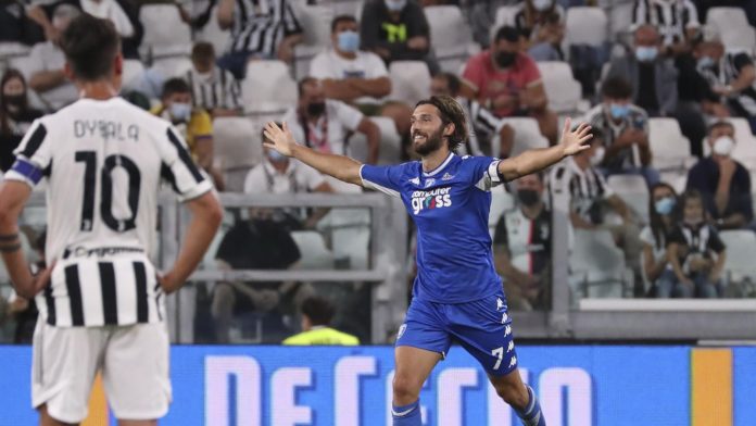 Mancuso scores for Empoli Image credit: Getty Images