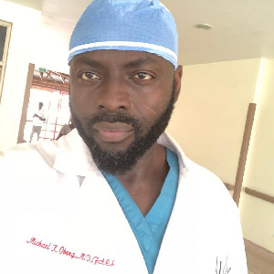 Dr Michael K. Obeng is a US-trained Ghanaian qualified plastic surgeon