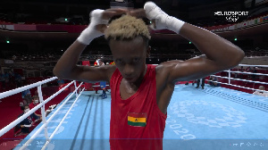 Samuel Takyi will by all means return to Ghana with a medal - be it gold, silver or bronze