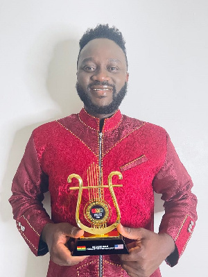 Humphrey Tettey has won Best Male Vocalist of the Year