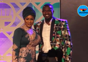 Second lady, Samira Bawumia and actor John Dumelo