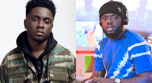 Ghanaian rapper Kweku Smoke and Kwadwo Sheldon are fighting each other on social media