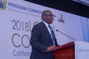 Chief Executive of the Petroleum Commission, Egbert Faibille Jnr.