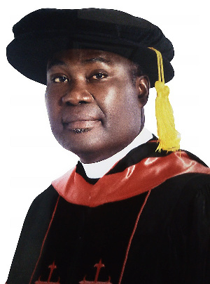Moderator of the General Assembly, Rt. Rev. Dr. Lt. Col. Bliss Divine Agbeko (RTD)