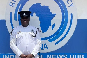 Sgt. Richard Timinka of the Tema Regional MTTD Command