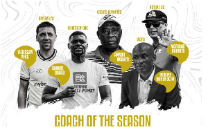 The five coaches who have been nominated