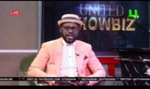 Abeiku Santana is sitting in for the regular host Nana Ama McBrown