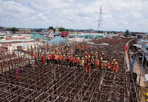 File photo: The workers laid down their tools to register their displeasure