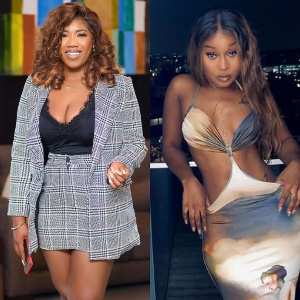 Victoria Lebene and Efia Odo