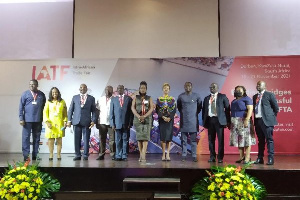 Partcipants at the first Country Roadshow held in Accra as a prelude to IATF 2021