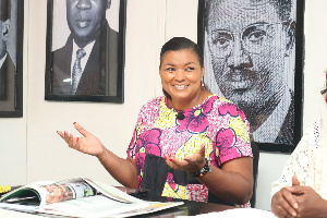 Gabriella Tetteh speaks for the NDC