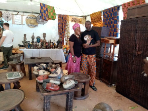 Some Ghanaian Artisans at the Art and Craft exhibition