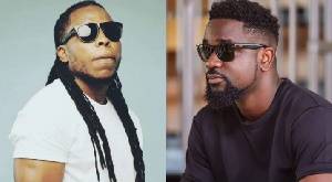 Ghanaian Rapper and VRMG boss, Edem and Sarkcess label boss, Sarkodie